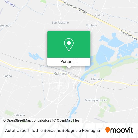 Mappa Autotrasporti Iotti e Bonacini