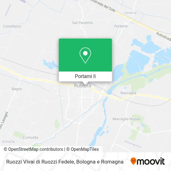 Mappa Ruozzi Vivai di Ruozzi Fedele