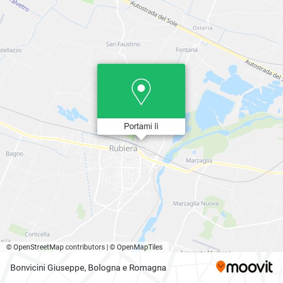 Mappa Bonvicini Giuseppe