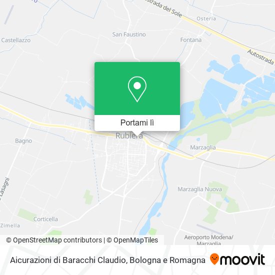 Mappa Aicurazioni di Baracchi Claudio