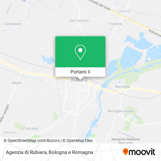 Mappa Agenzia di Rubiera