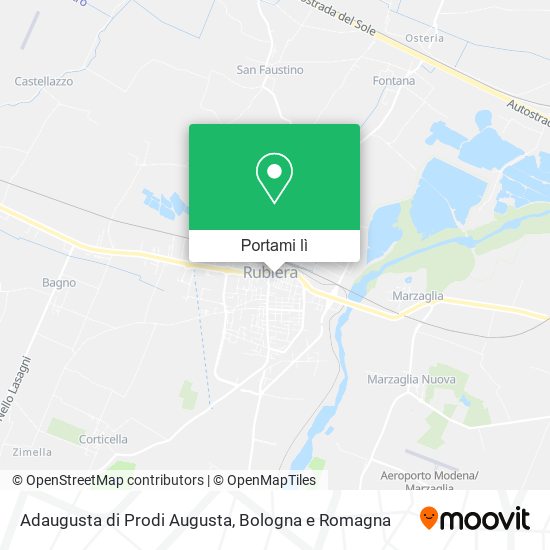 Mappa Adaugusta di Prodi Augusta