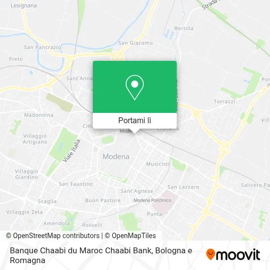 Mappa Banque Chaabi du Maroc Chaabi Bank
