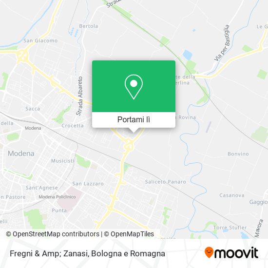 Mappa Fregni & Amp; Zanasi