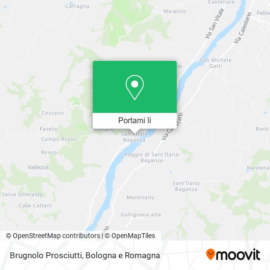 Mappa Brugnolo Prosciutti