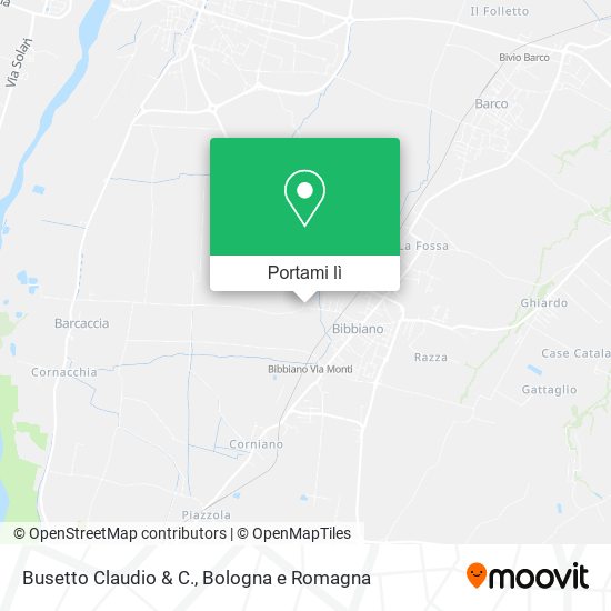 Mappa Busetto Claudio & C.