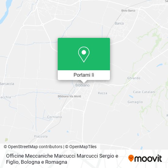 Mappa Officine Meccaniche Marcucci Marcucci Sergio e Figlio