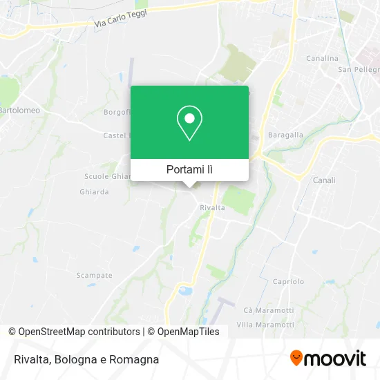 Mappa Rivalta