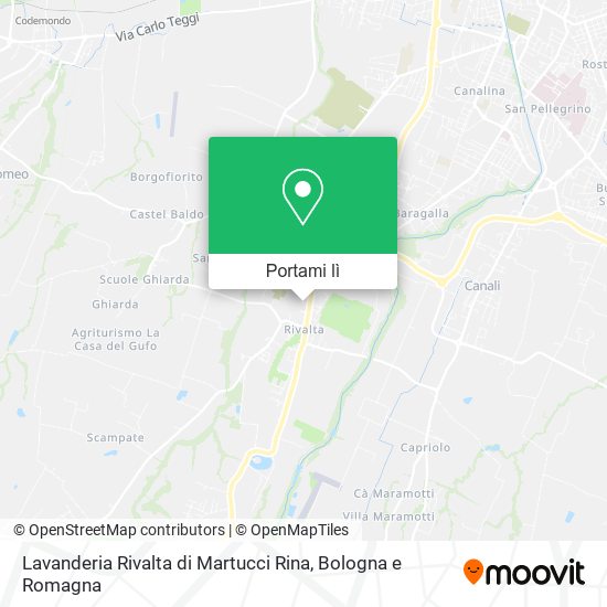 Mappa Lavanderia Rivalta di Martucci Rina