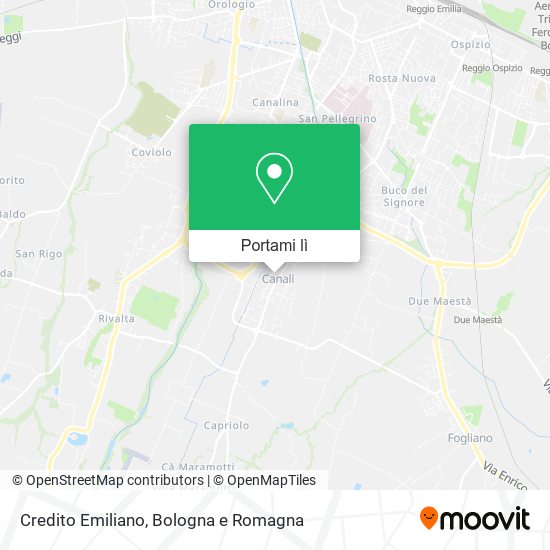 Mappa Credito Emiliano