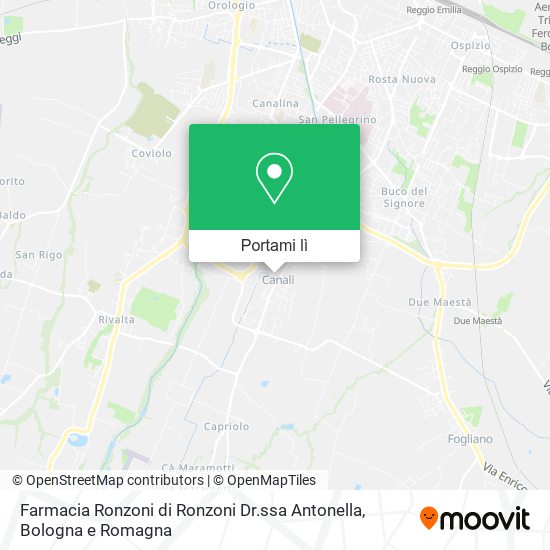 Mappa Farmacia Ronzoni di Ronzoni Dr.ssa Antonella