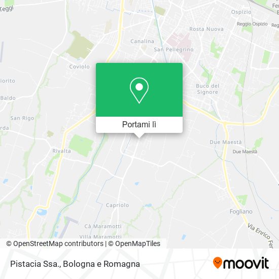 Mappa Pistacia Ssa.
