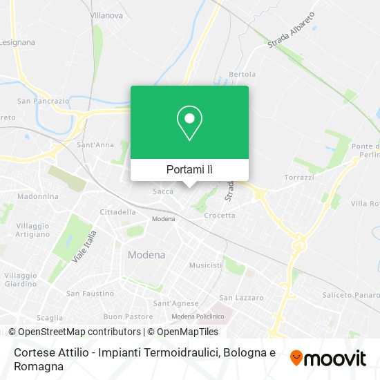 Mappa Cortese Attilio - Impianti Termoidraulici