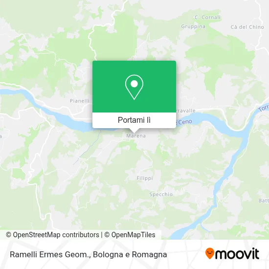 Mappa Ramelli Ermes Geom.