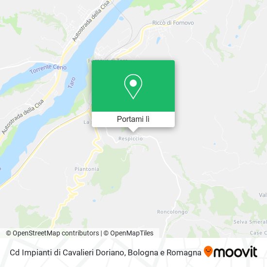 Mappa Cd Impianti di Cavalieri Doriano