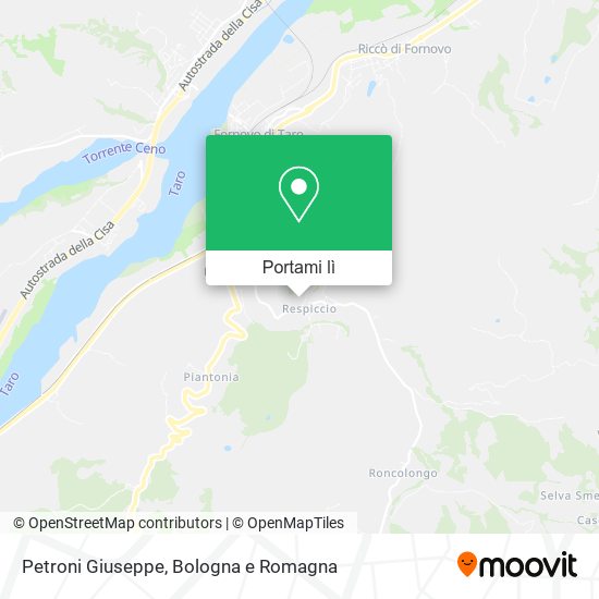 Mappa Petroni Giuseppe
