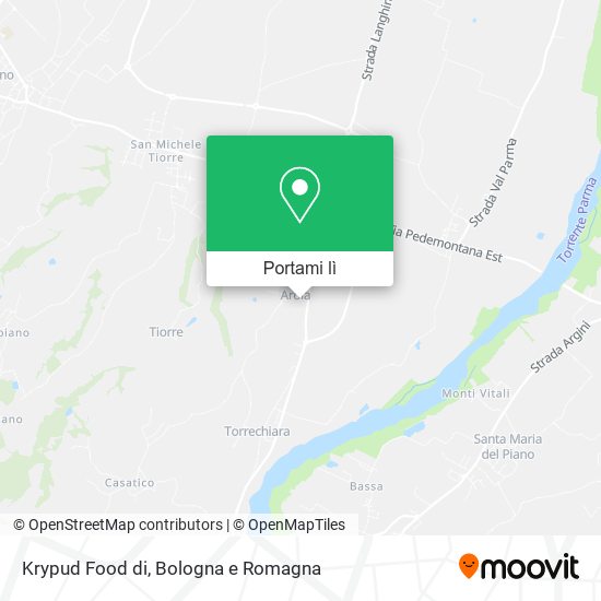 Mappa Krypud Food di
