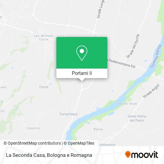 Mappa La Seconda Casa