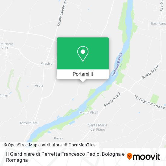 Mappa Il Giardiniere di Perretta Francesco Paolo