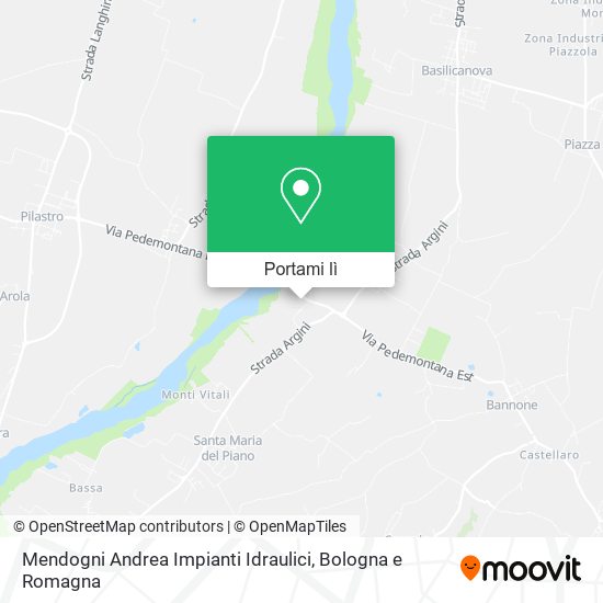 Mappa Mendogni Andrea Impianti Idraulici