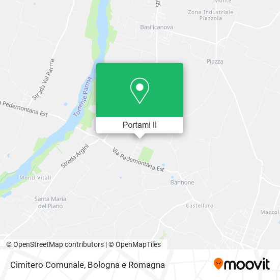 Mappa Cimitero Comunale