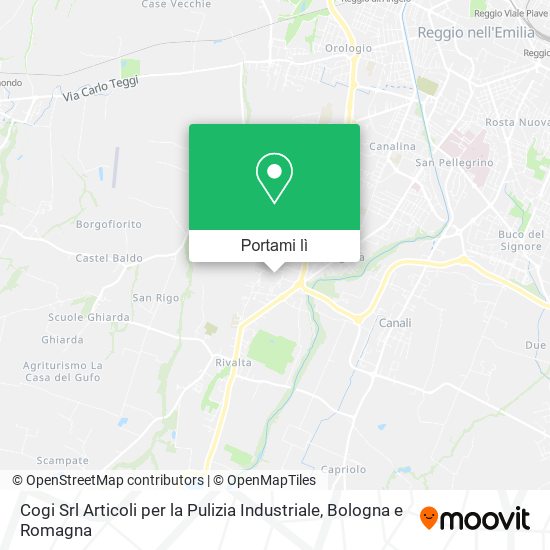 Mappa Cogi Srl Articoli per la Pulizia Industriale