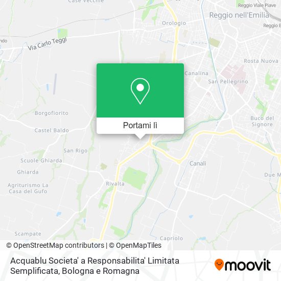 Mappa Acquablu Societa' a Responsabilita' Limitata Semplificata