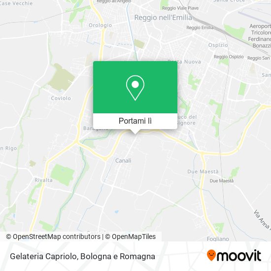 Mappa Gelateria Capriolo