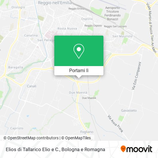 Mappa Elios di Tallarico Elio e C.