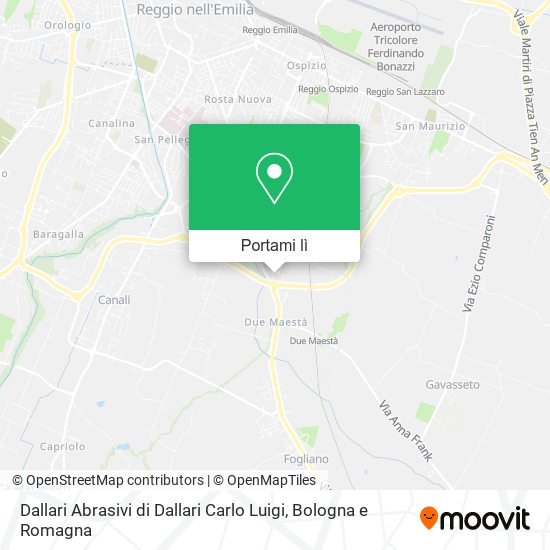 Mappa Dallari Abrasivi di Dallari Carlo Luigi