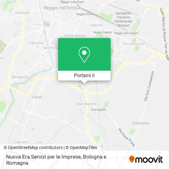 Mappa Nuova Era Servizi per le Imprese