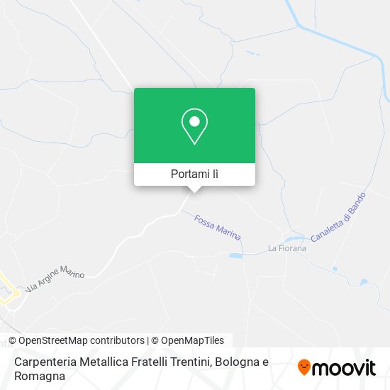Mappa Carpenteria Metallica Fratelli Trentini