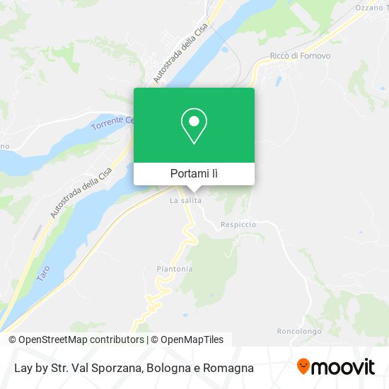 Mappa Lay by Str. Val Sporzana