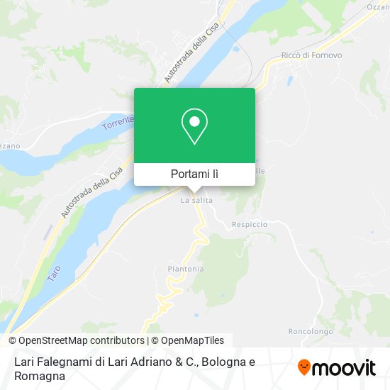 Mappa Lari Falegnami di Lari Adriano & C.