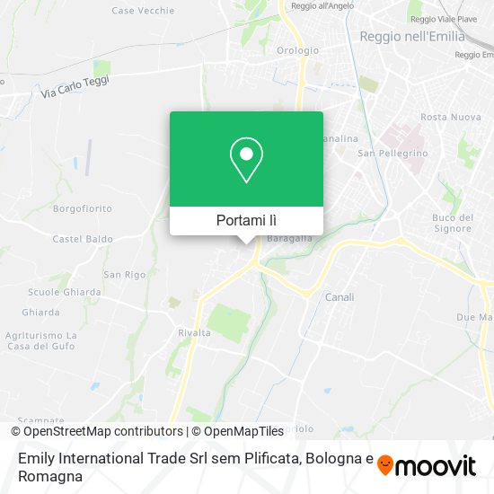 Mappa Emily International Trade Srl sem Plificata