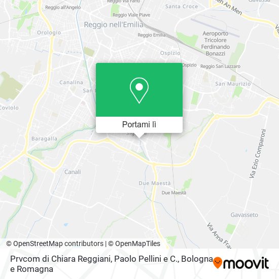 Mappa Prvcom di Chiara Reggiani, Paolo Pellini e C.