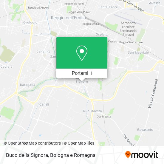 Mappa Buco della Signora