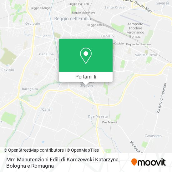 Mappa Mm Manutenzioni Edili di Karczewski Katarzyna