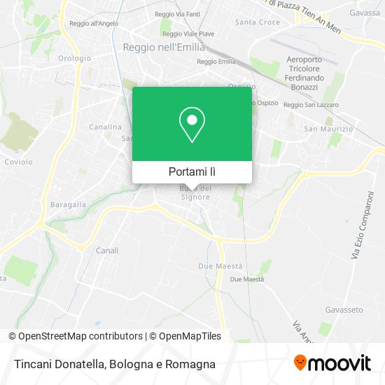 Mappa Tincani Donatella