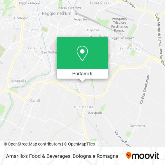 Mappa Amarillo's Food & Beverages
