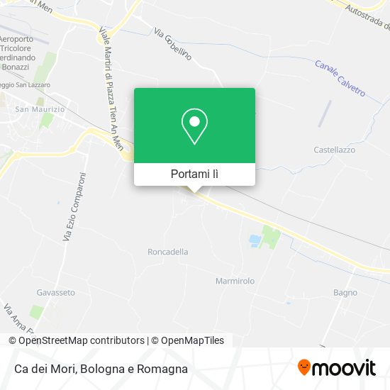 Mappa Ca dei Mori