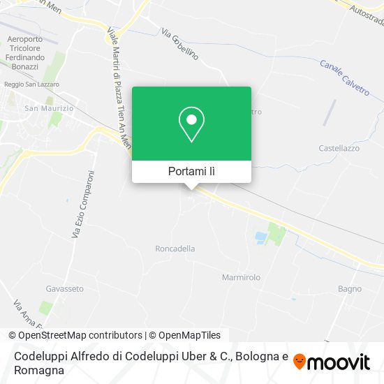 Mappa Codeluppi Alfredo di Codeluppi Uber & C.