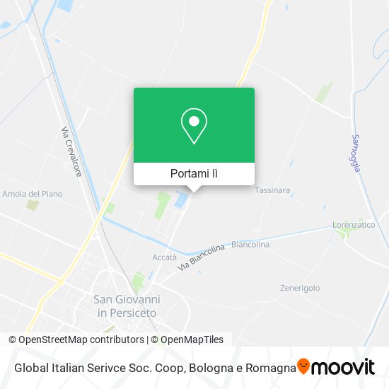 Mappa Global Italian Serivce Soc. Coop