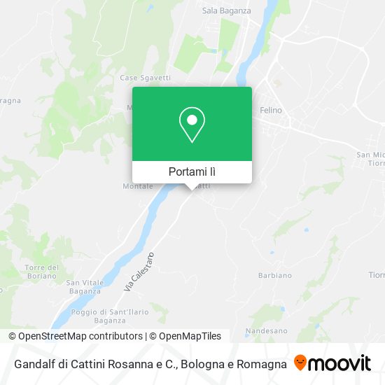 Mappa Gandalf di Cattini Rosanna e C.