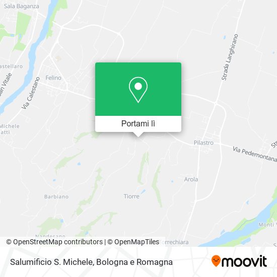 Mappa Salumificio S. Michele