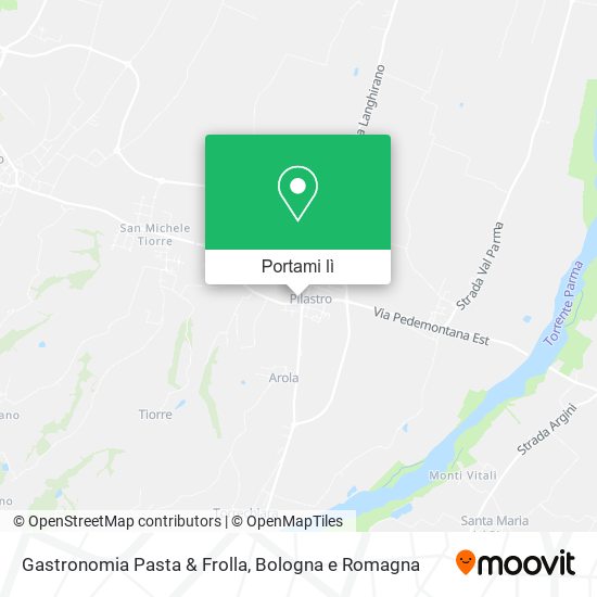 Mappa Gastronomia Pasta & Frolla