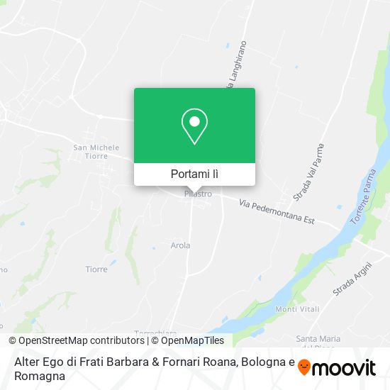 Mappa Alter Ego di Frati Barbara & Fornari Roana