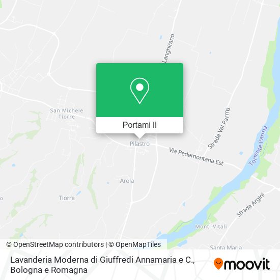 Mappa Lavanderia Moderna di Giuffredi Annamaria e C.