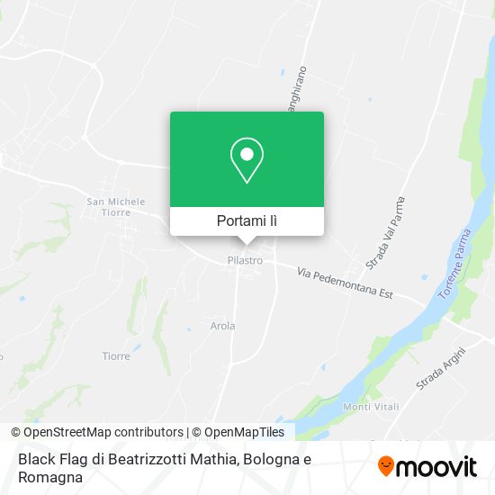Mappa Black Flag di Beatrizzotti Mathia