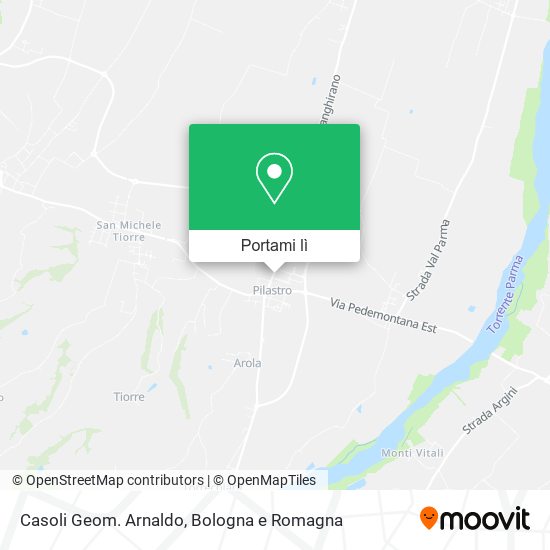 Mappa Casoli Geom. Arnaldo